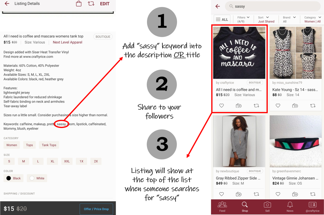 craftyrice.com Everything you ever needed to know about making sales on Poshmark
