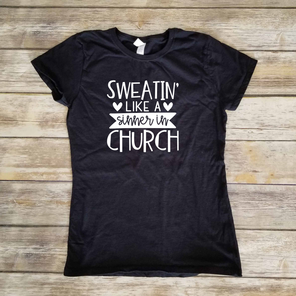 Sinner in Church Shirt